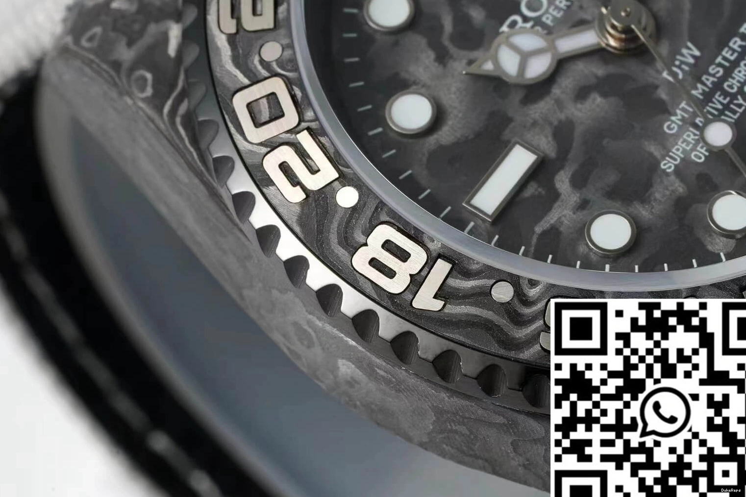 Strap Carbon II GMT-MASTER Fiber Fabric Rolex Diw Dial 0207